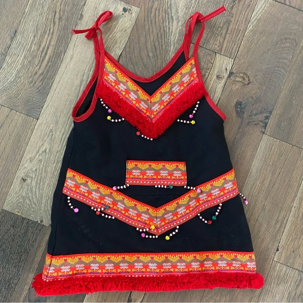 Handmade Baby Boho Style Dress Size 12-18 months